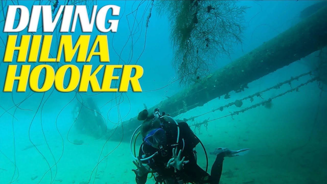 Diving Hilma Hooker Shipwreck - Bonaire Scuba Adventure  - Ep 42