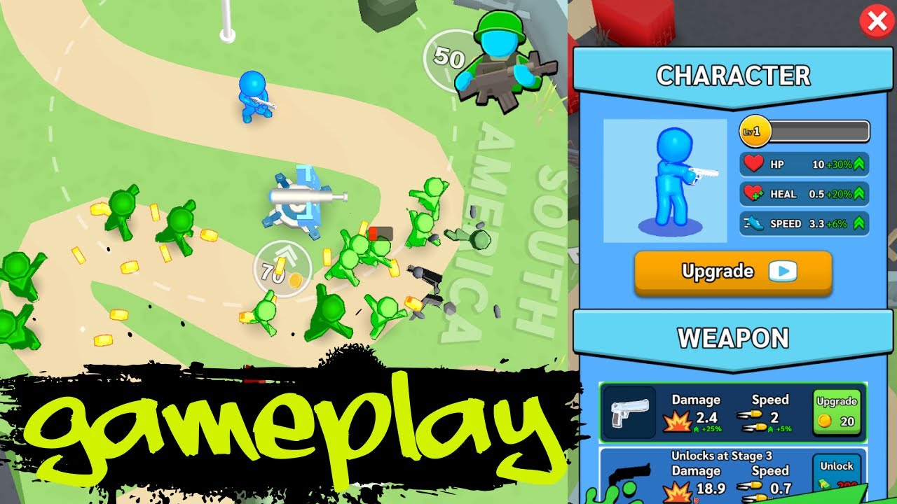 Zombie Apocalypse - Save World (No Commentary Android Game Gameplay)
