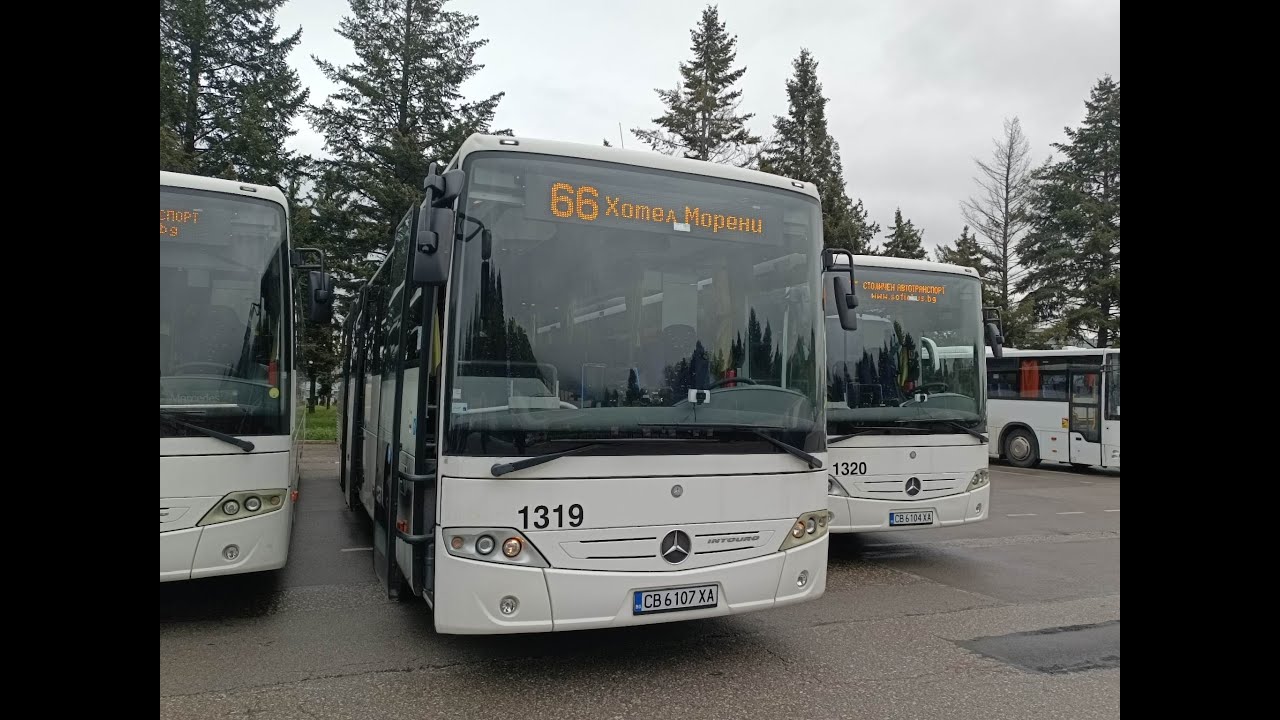 New Intouro Buses in Sofia (1316-1321)| Transport Videos By BiBS