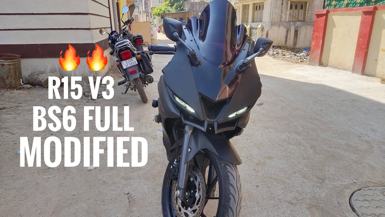 R15 V3 Bs6🔥 Full Modified | All Parts Details🔥 | Tanna Dhaval