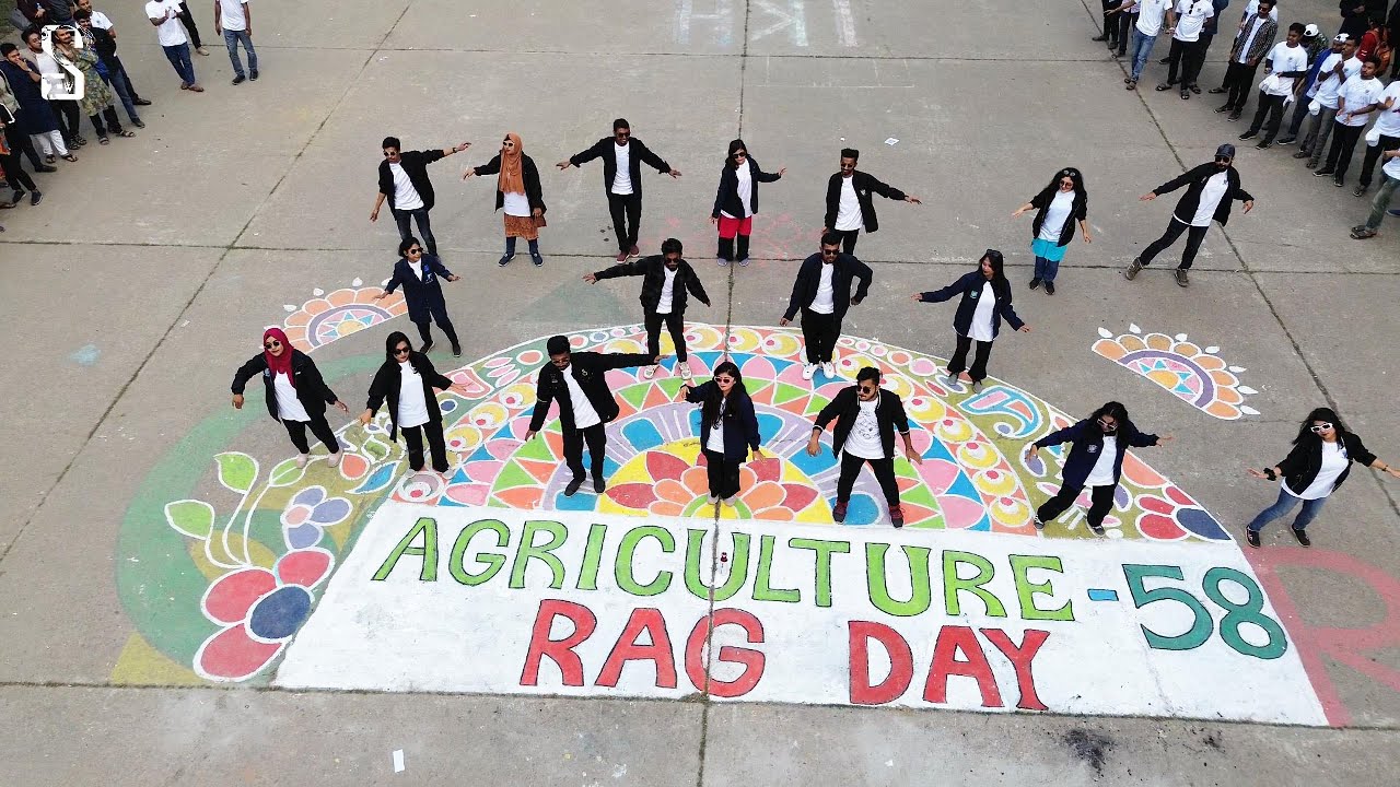 Bangladesh Agricultural University-  RAG DAY - Agriculture batch 58 !
