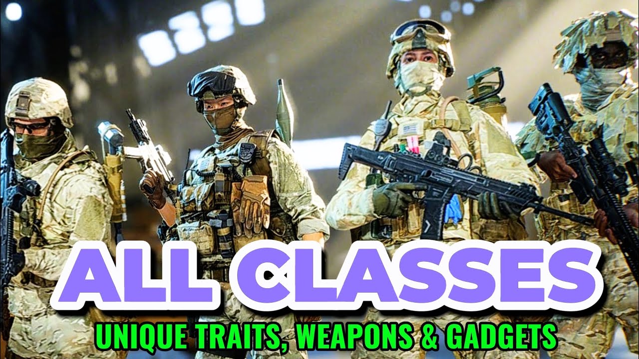 ALL Battlefield 6 Classes | CLASSIC Battlefield Class System is BACK! 