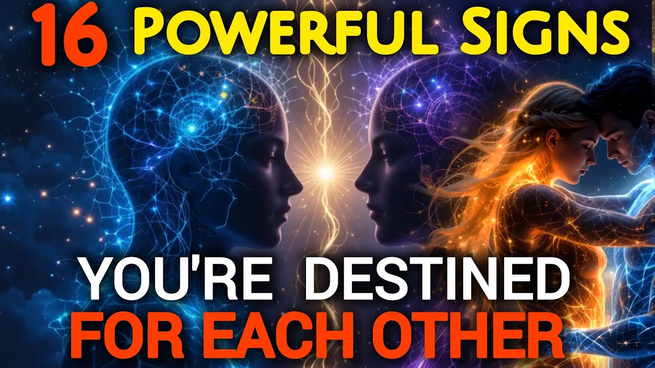 16 Signs the Universe Made You for Each Other | Spiritual Love Connection ! Spiritual love message 