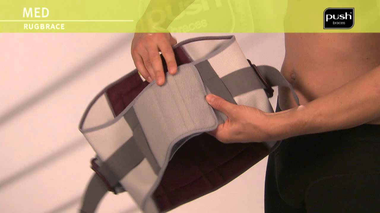 Push Braces | med Rugbrace