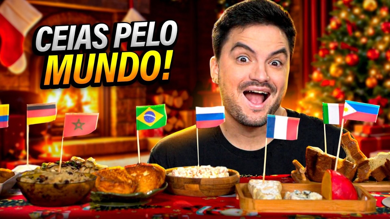 PROVANDO CEIAS DE NATAL PELO MUNDO