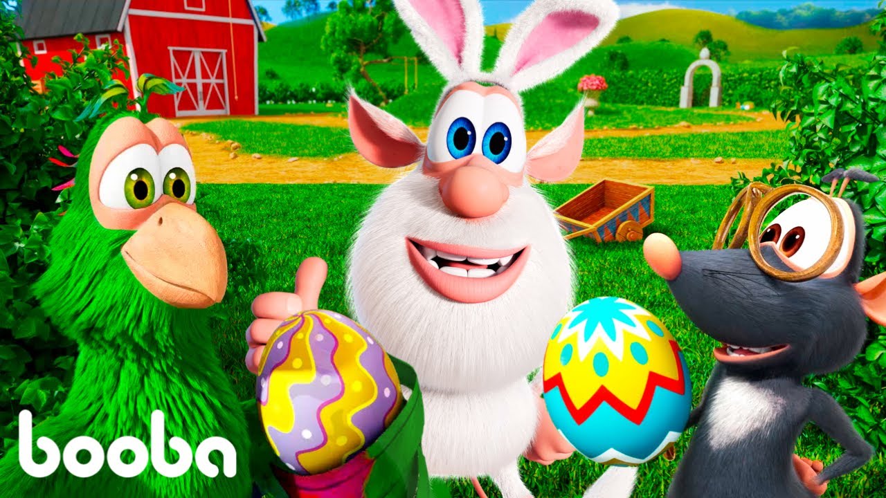 Booba | Caccia Alle Uova di Pasqua | Cartoni Animati Divertenti Per Bambini