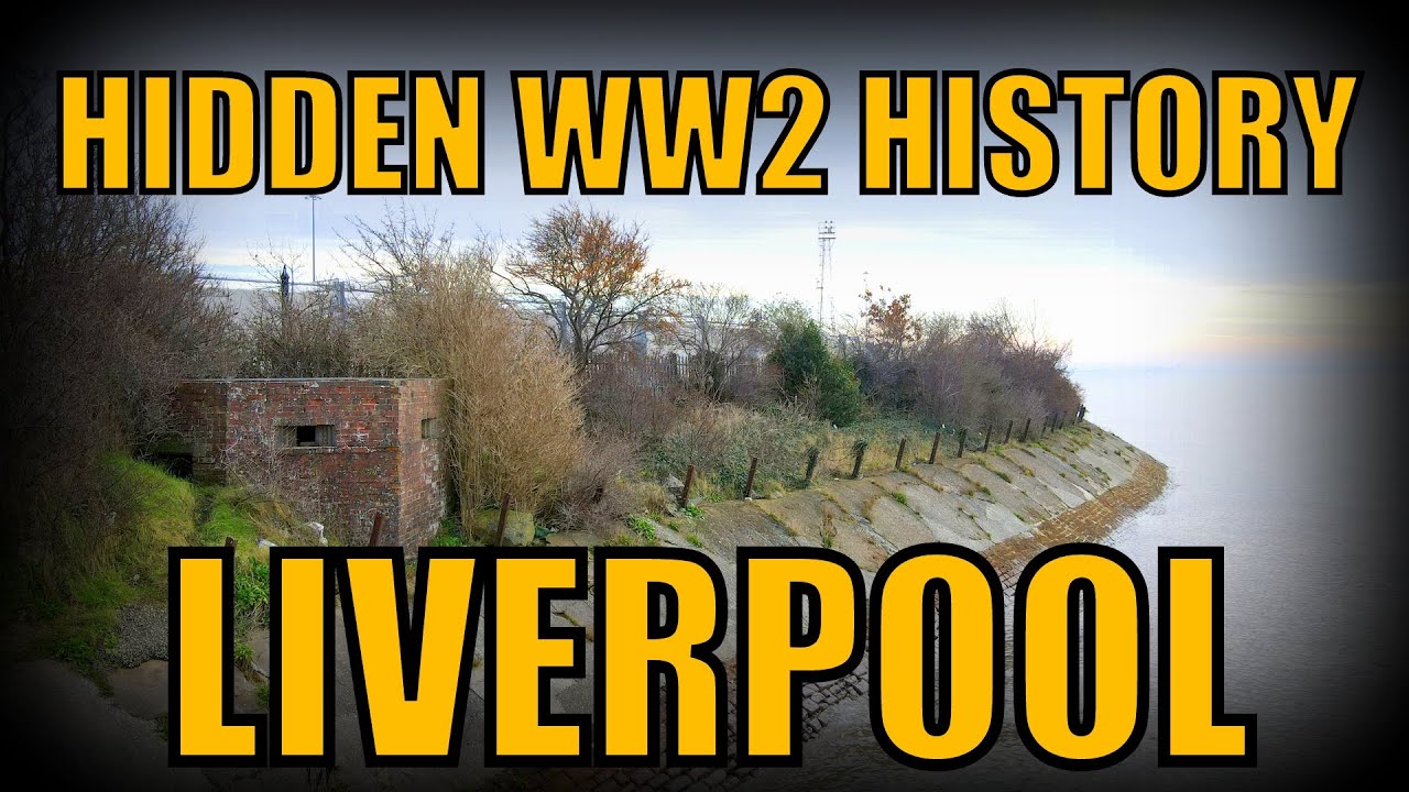 The Forgotten Machine Gun Pillbox That Guarded Garston Docks In World War 2 - Liverpool -