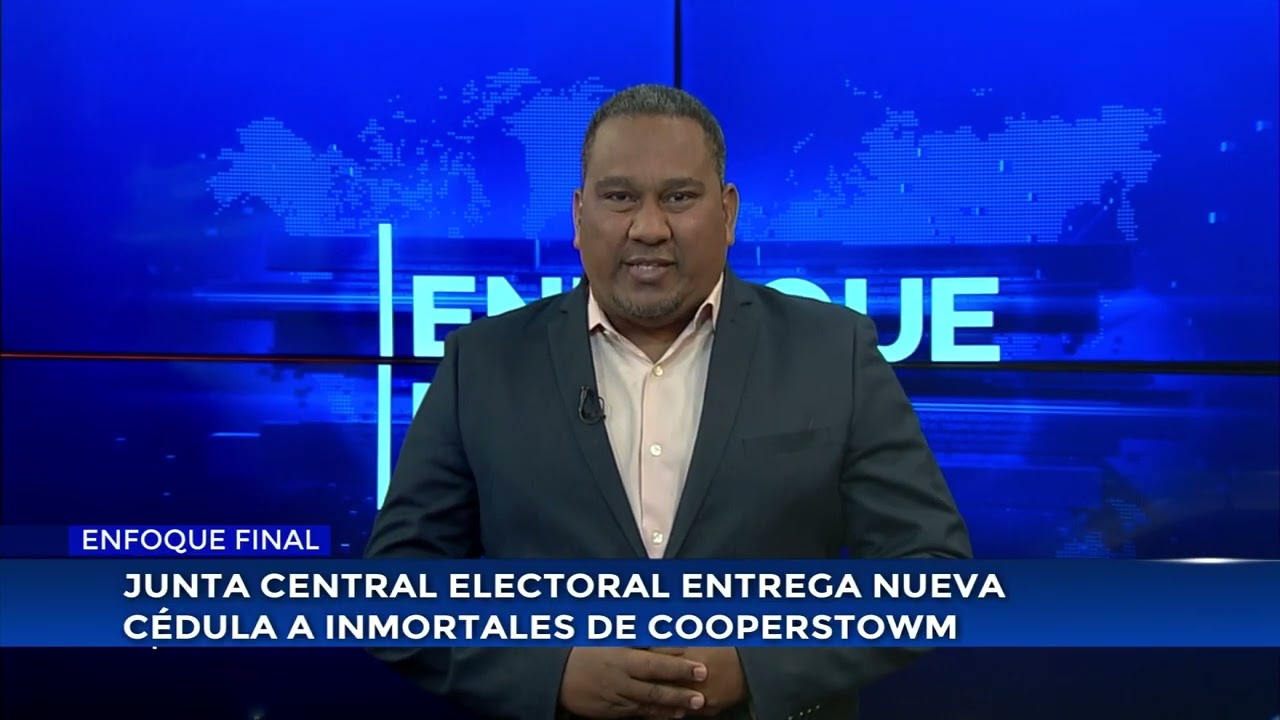 Junta Central Electoral entrega nueva cédula a inmortales de Cooperstown