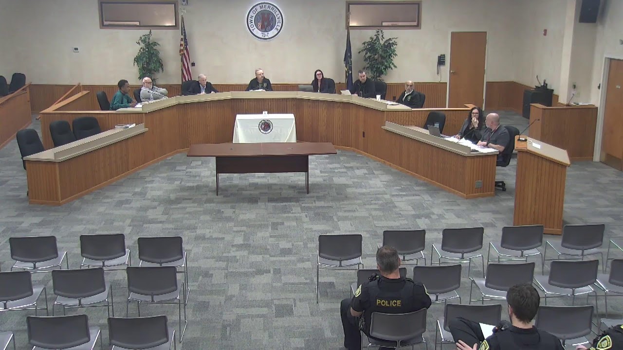 Merrillville Police Commission Meeting 3-6-2026