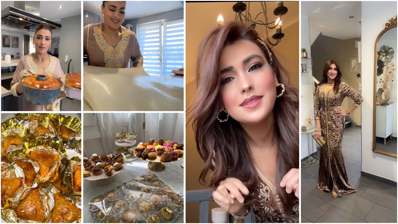 عرضوني 🇩🇿رحت كي لعروسة🤭صامصة للعيد🤤وصلنيtrophée 100Kالهمة الوهرانيةbrioche👌مسمن🤤بصطيلة❤️🥳