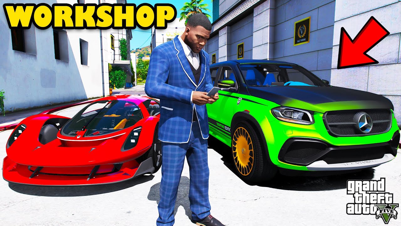 Franklin Sold Most Expensive Concept Supercars In His Workshop GTA 5 | SHINCHAN and CHOP