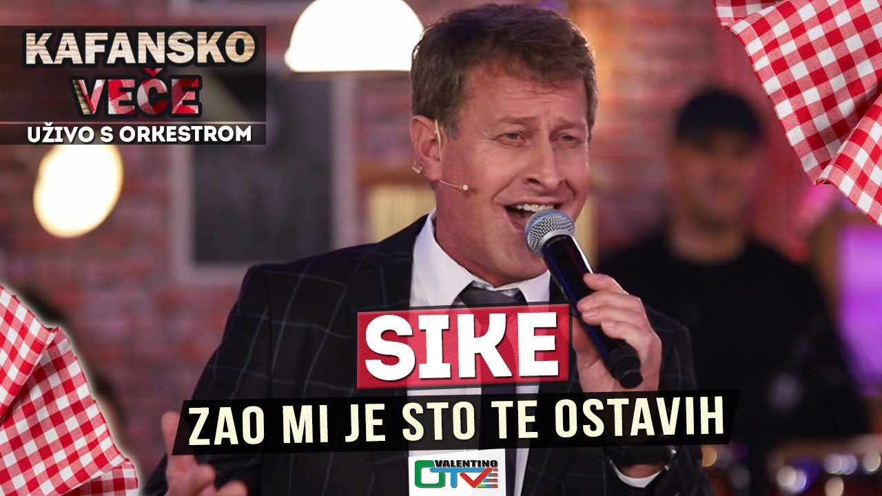 NIHAD KANTIC SIKE - ZAO MI JE STO TE OSTAVIH | 2021 | UZIVO | OTV VALENTINO