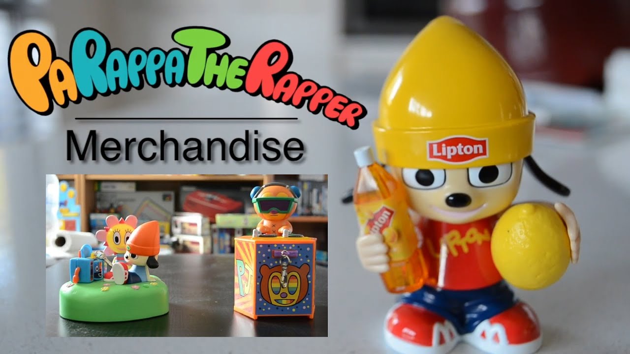 Parappa the Rapper Merchandise Double Feature - PJ Berri DJ Booth & Sunny's