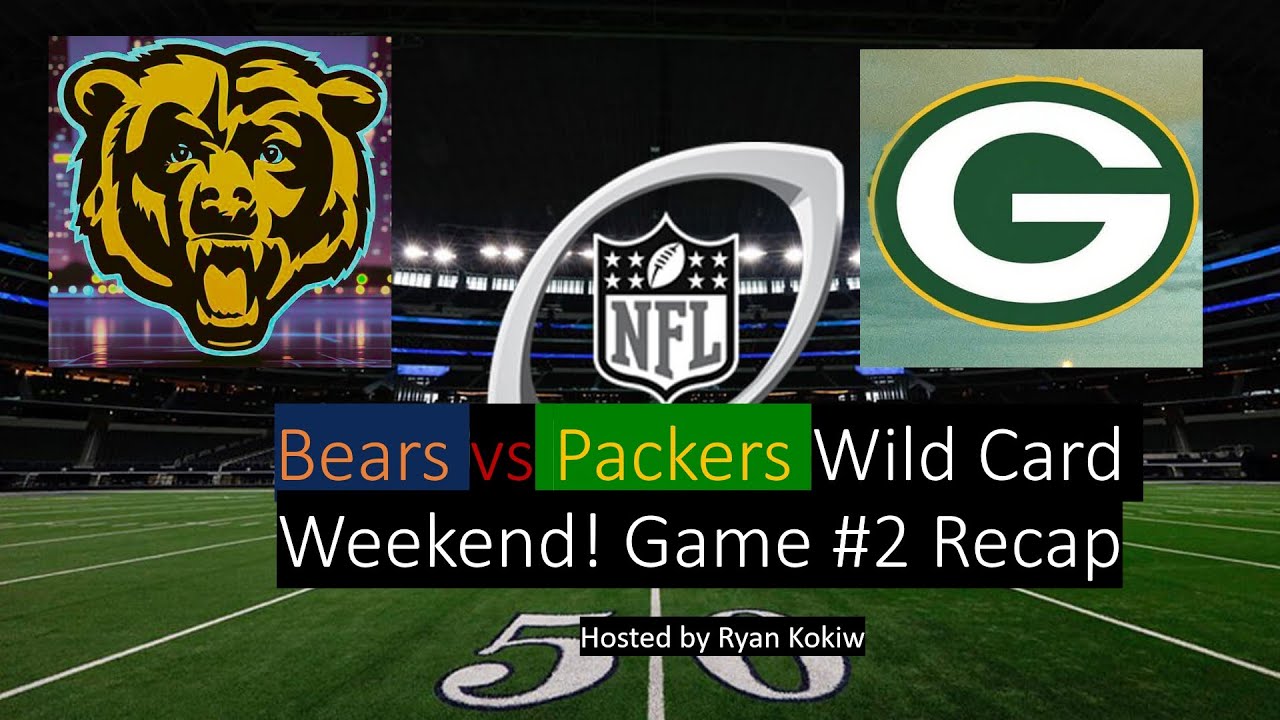 Bears vs Packers Wild Card Weekend! Game 2