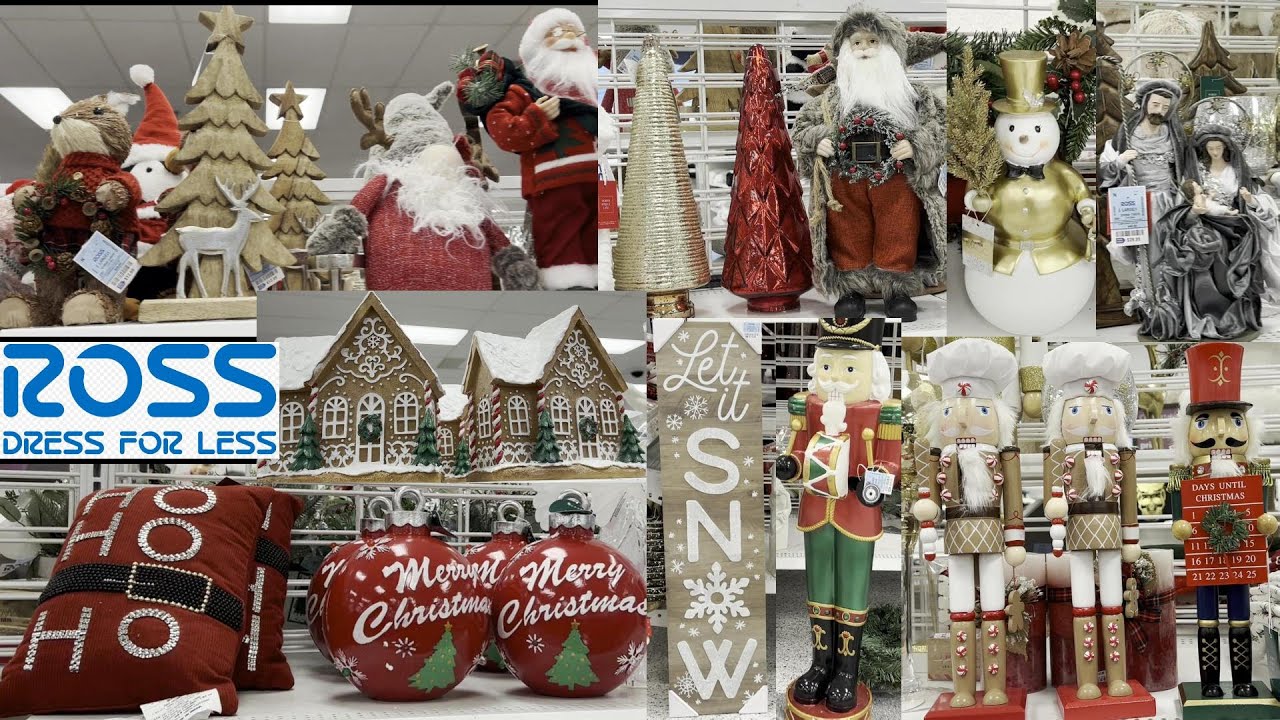 Ross Shop with me | ROSS Holiday Home Decor |New Christmas Decor *ROSS NEW FINDS |Ross shopping