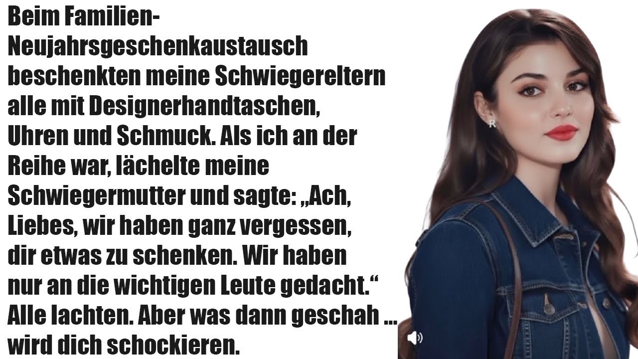Meine Schwiegereltern „vergaßen“ mein Geschenk – weil ich angeblich unwichtig bin… bis DAS passie