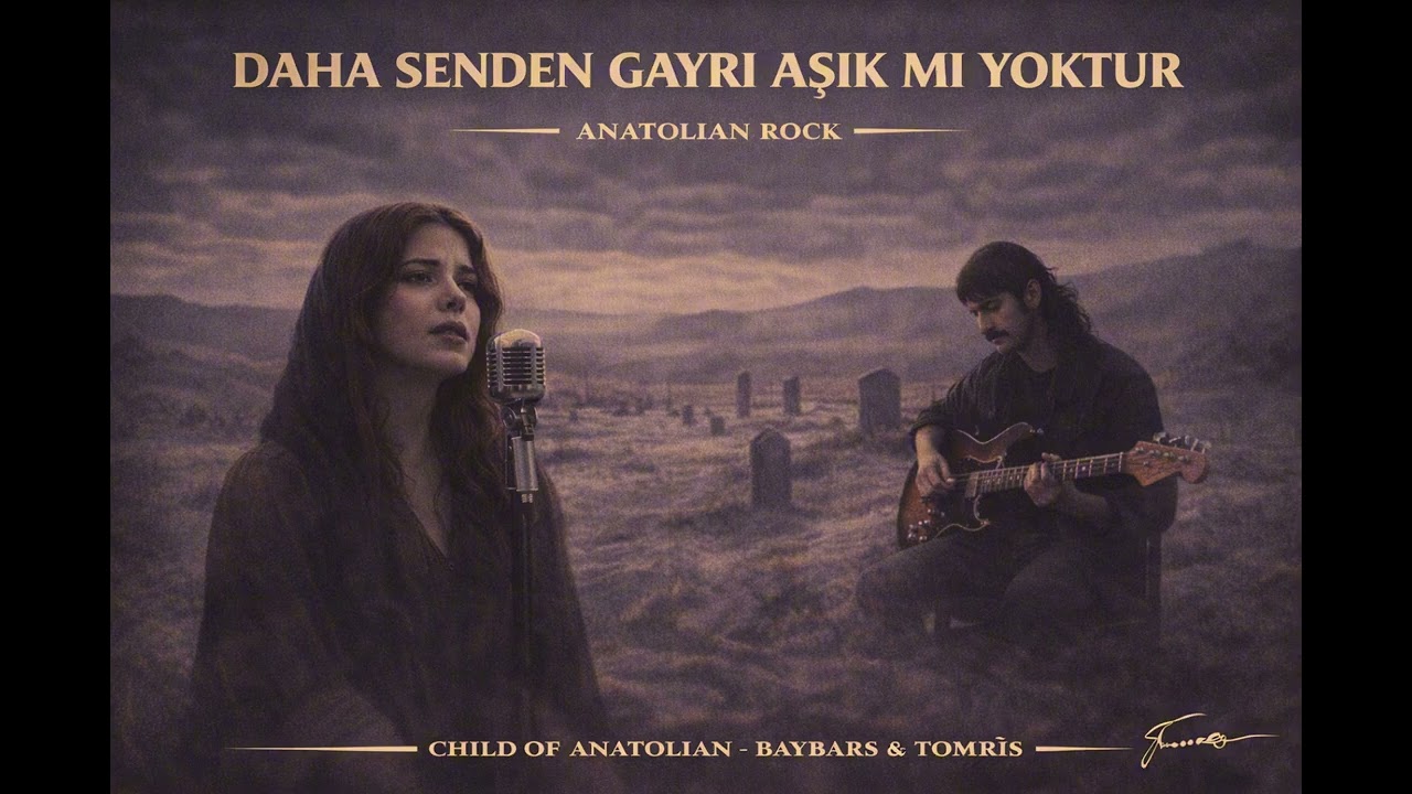 DAHA SENDEN GAYRI AŞIK MI YOKTUR  I  1970'S PSYCHEDELİC ANATOLİAN ROCK COVER - TOMRİS