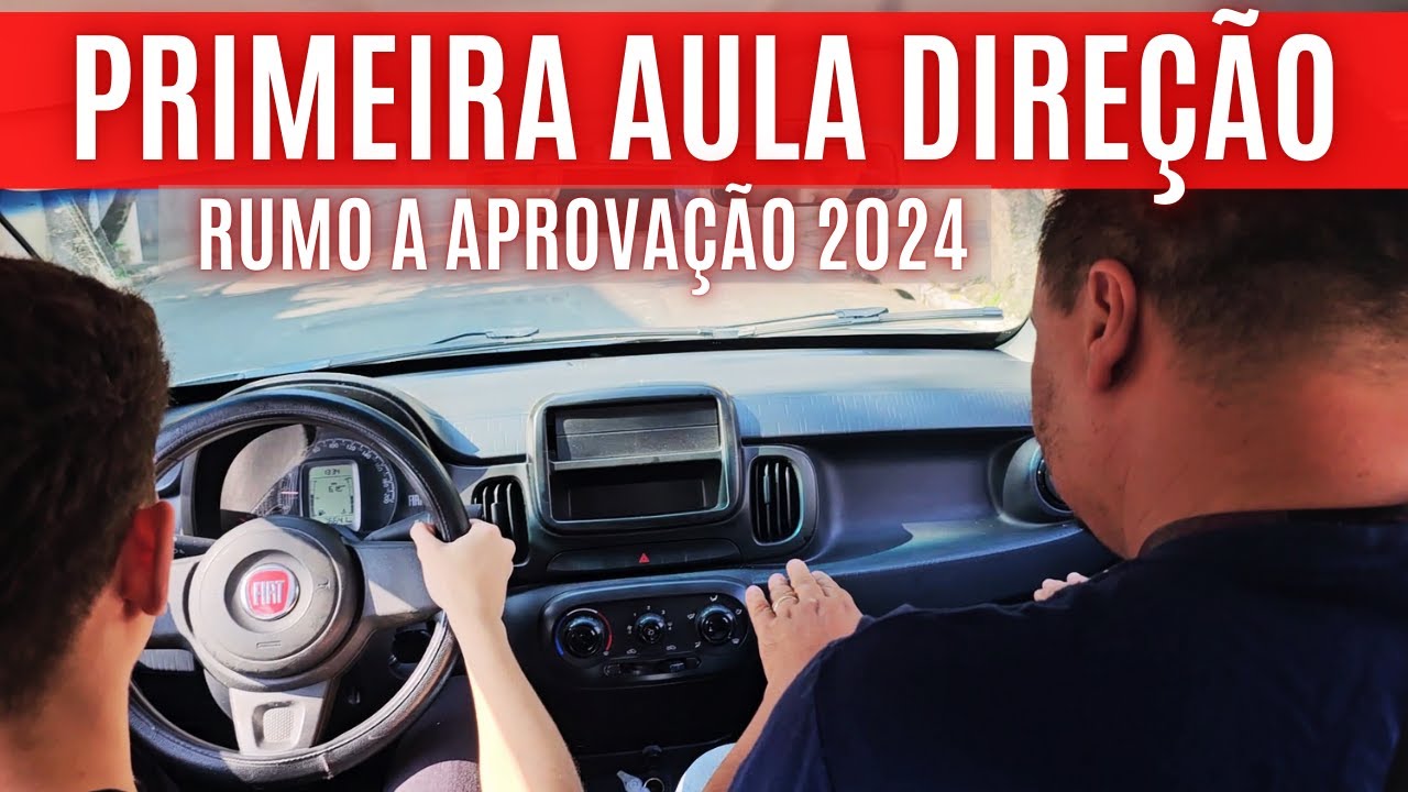 Primeira Aula Direção - Passo a Passo Completo - Rumo a Aprovação 2024