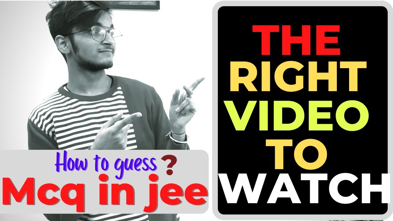 How to guess MCQ Fast 💯| The only video to watch