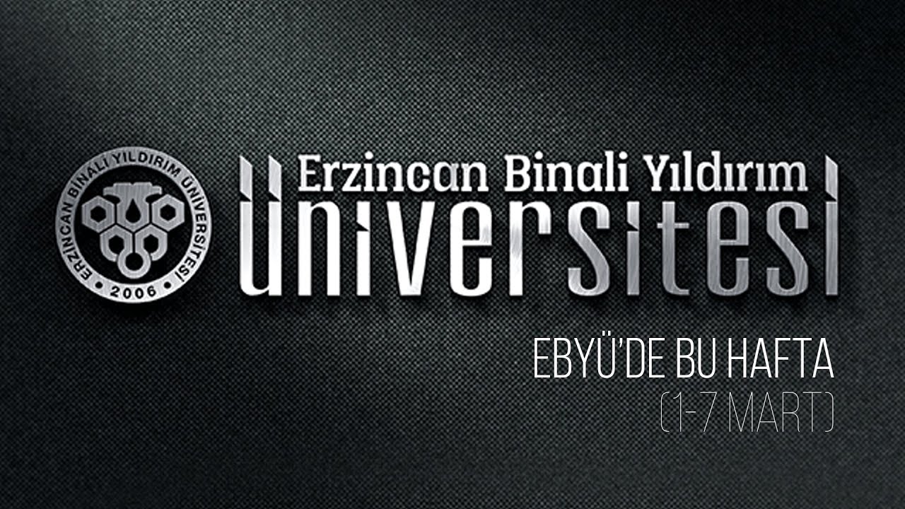 EBY&Uuml;'de Bu Hafta (1-7 Mart)