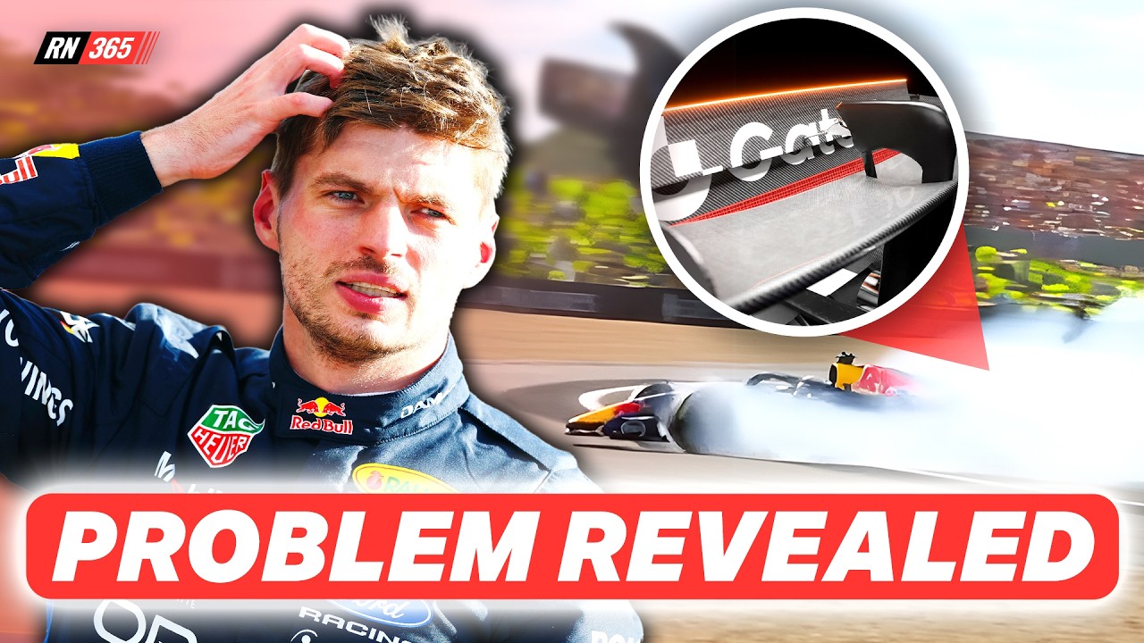 Cause of Verstappen&rsquo;s Red Bull Rear-Wing Failure Revealed | F1 Explainer