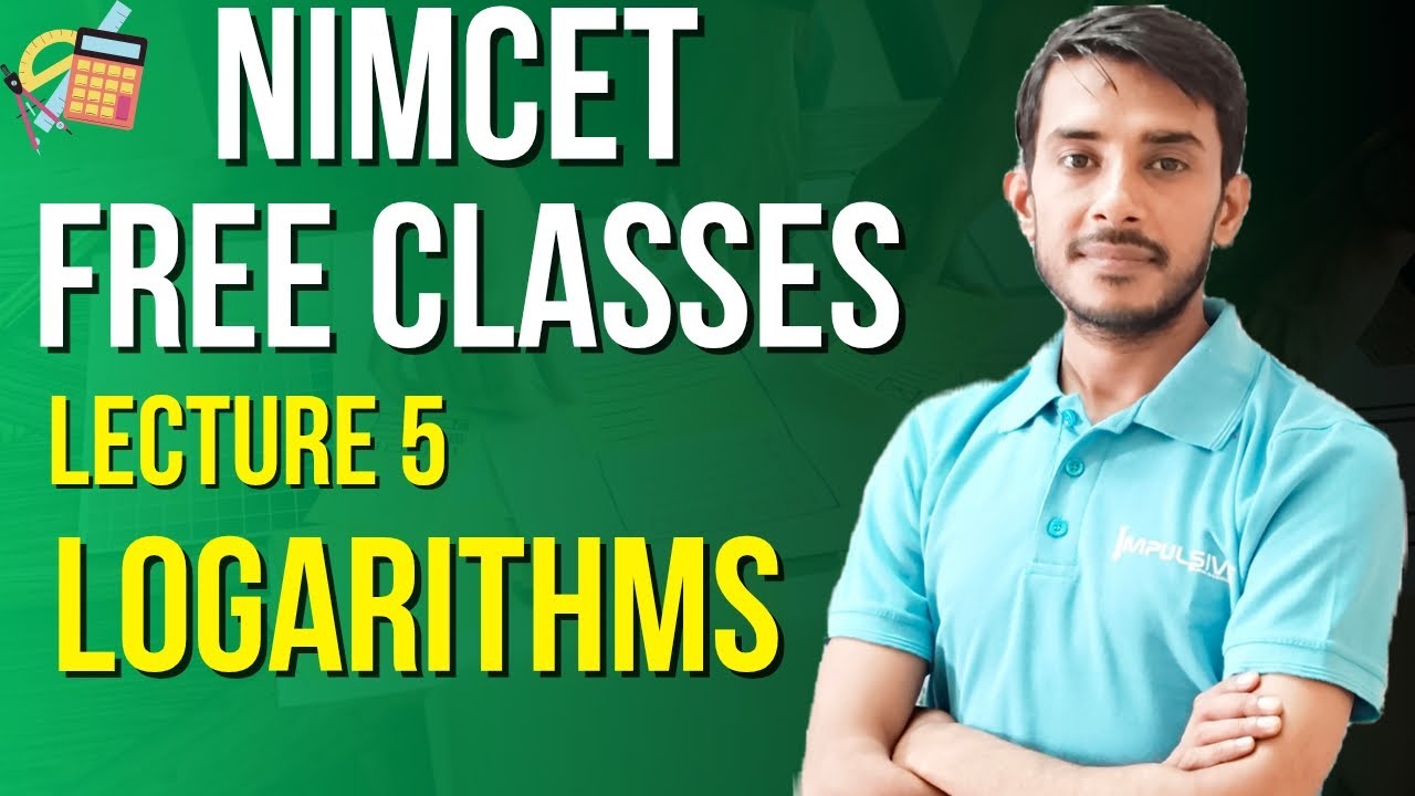 Logarithms Full Practice | PYQs + MCQs + Tricks | Log Class 5 for NIMCET + JEE