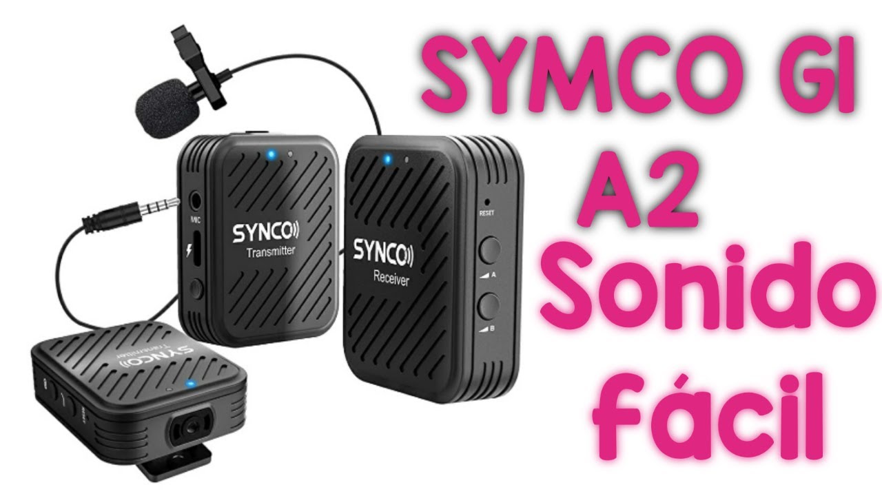 SYNCO G1 A2. Micrófono inalámbrico fácil y de calidad. REVIEW