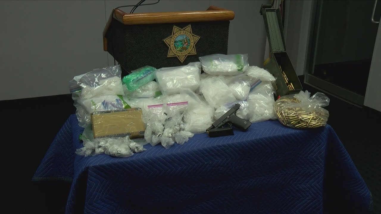 Fresno police seize more than 60 pounds of meth