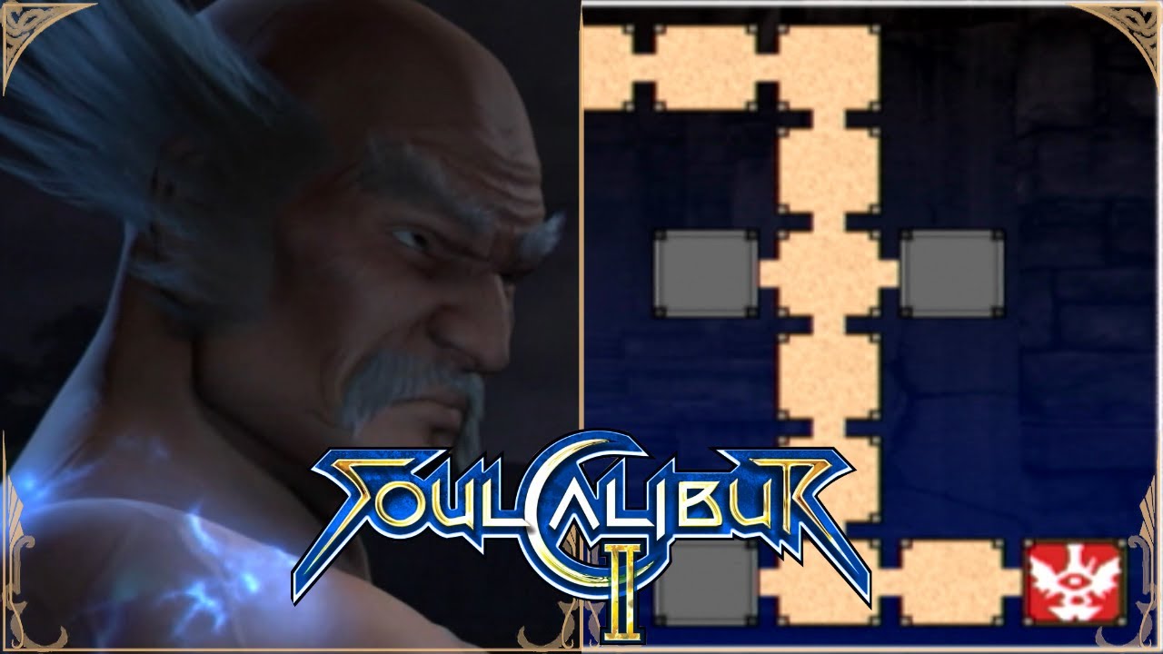 SoulCalibur II — Heihachi: Arcade and Weapon Master Modes | PlayStation 2 [#03]