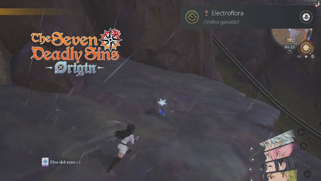 Electroflora (Logro / Trofeo Bronce) The Seven Deadly Sins: Origin