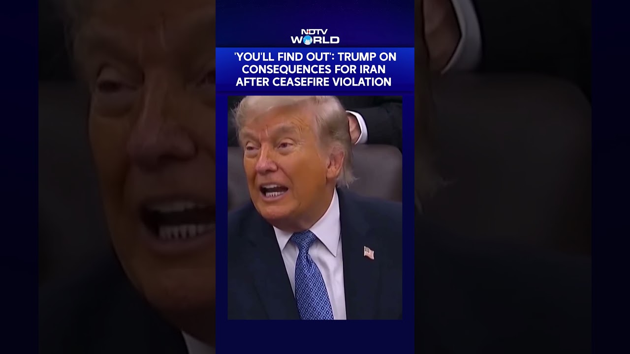 US Iran War | Trump Hints At Consequences For Iran After Ceasefire Violation