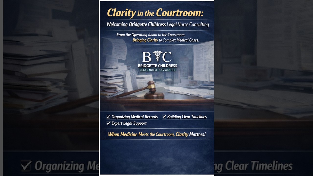 Clarity in the Courtroom:  How one nurse is solving the chaos of your medical records with Faith