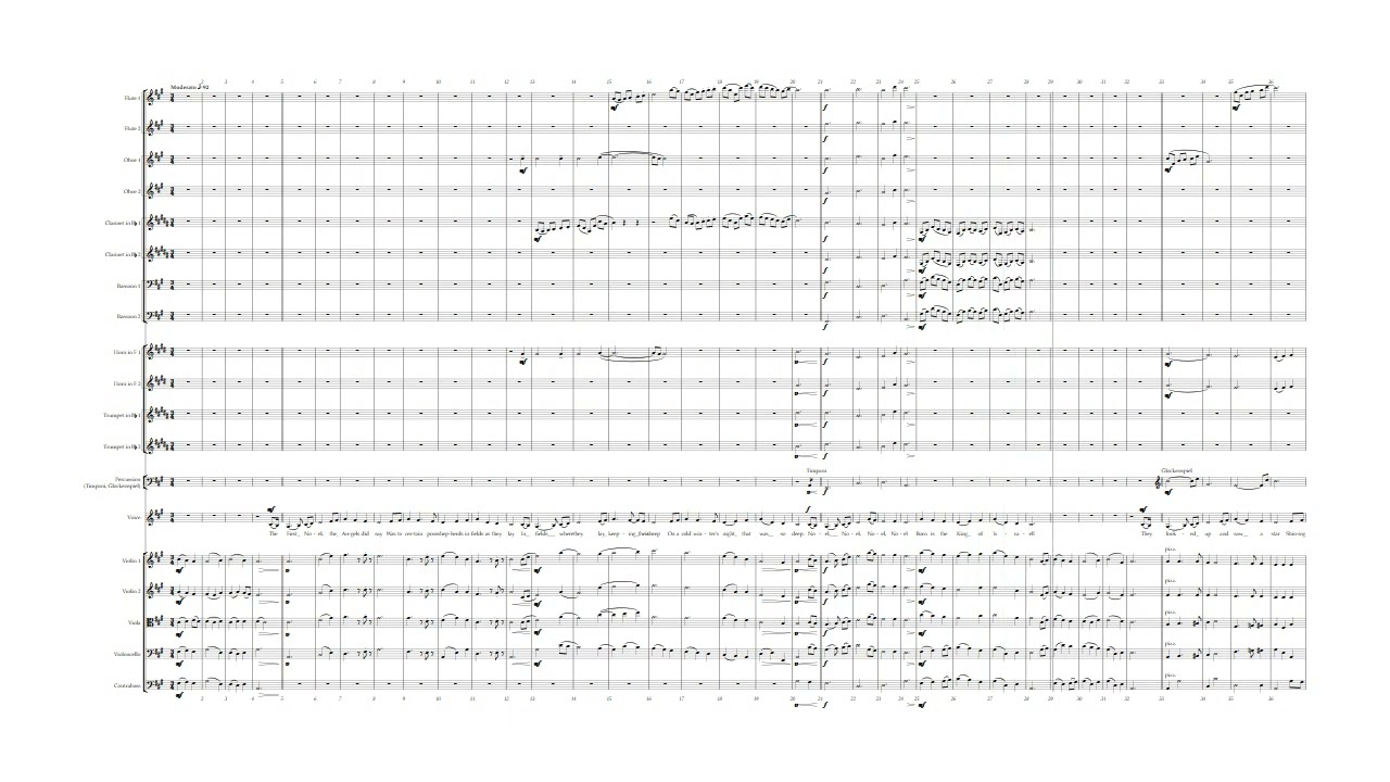 The First Noel (for Voice & Orchestra)