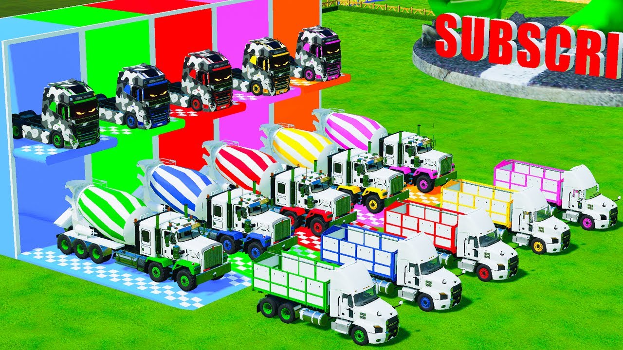 FARMING SIMULATOR 25 – TRANSPORTING AMBULANCES, FIRE TRUCKS & POLICE CARS!