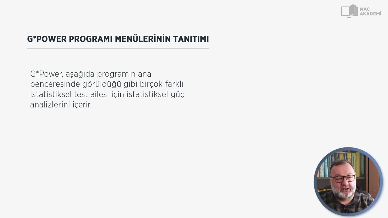 G*Power Programı Nedir? G*Power İstatistiksel Güç Analizi Programı Kurulumu