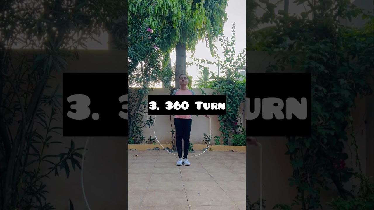 5 Types Of Jumprope Turns | Skipping Basics #skipping #jumprope