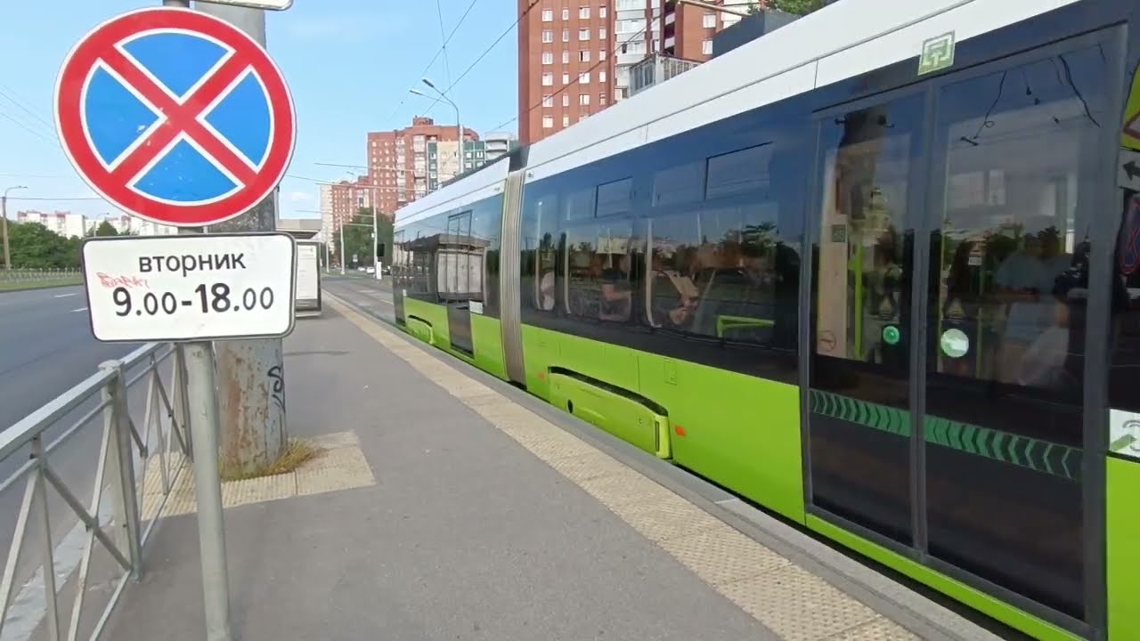 Скоростной трамвай Чижик. Санкт-Петербург 2022