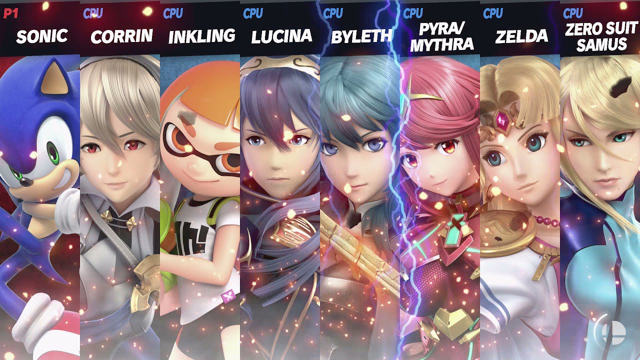 Super Smash Bros Ultimate Star & Screen KO: Female Characters 3