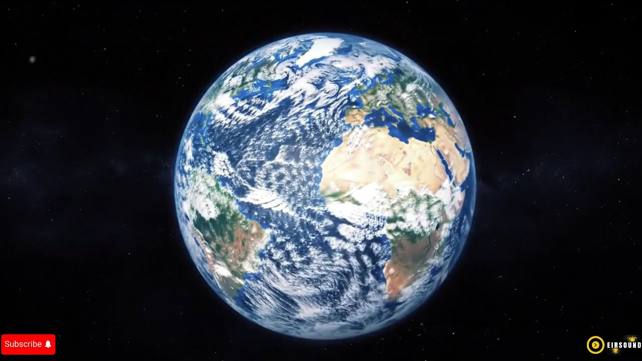 Beautiful Earth Hologram Animation Video