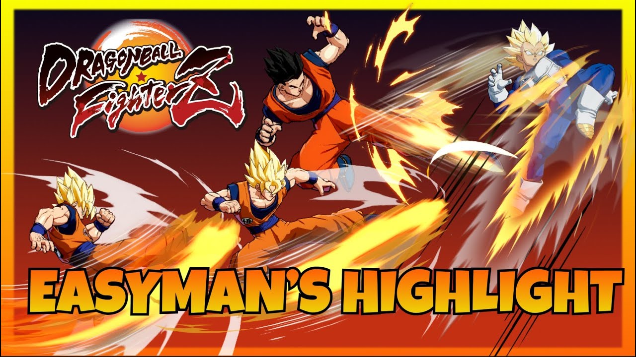 EASYMAN - DBFZ online gameplays highlights (Pressure, Combos, Oki...) SSJ Vegeta, SSJ Goku, A. Gohan