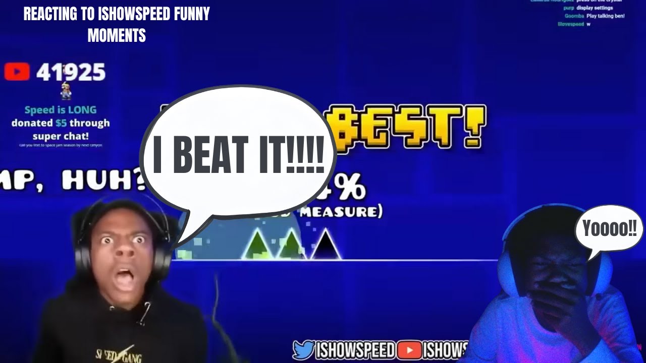 Rlittle Reacts To Ishowspeed Funny Moments | Funny Reaction