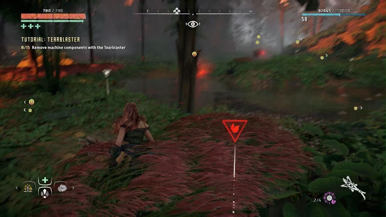 PS5 Horizon Zero Dawn Remastered Having Fun With A Tearblaster