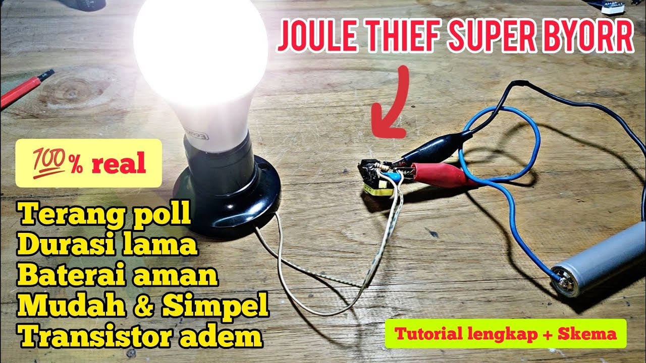 Cara membuat Joulethief yang Awet, Byorr, tidak panas