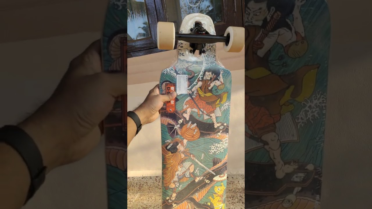 Oxelo Longboard 520 Japan - unboxing #decathlon #longboard #skateboard #skateboarding #viral #india