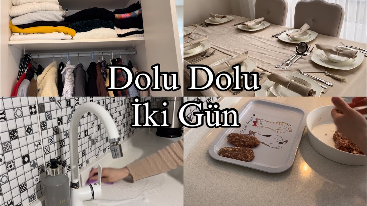 Annemle Birlikte Temizlik | Misafirim Var | Dolu Dolu 2 Gün | Ev Hanımı Günlükleri | Vlog