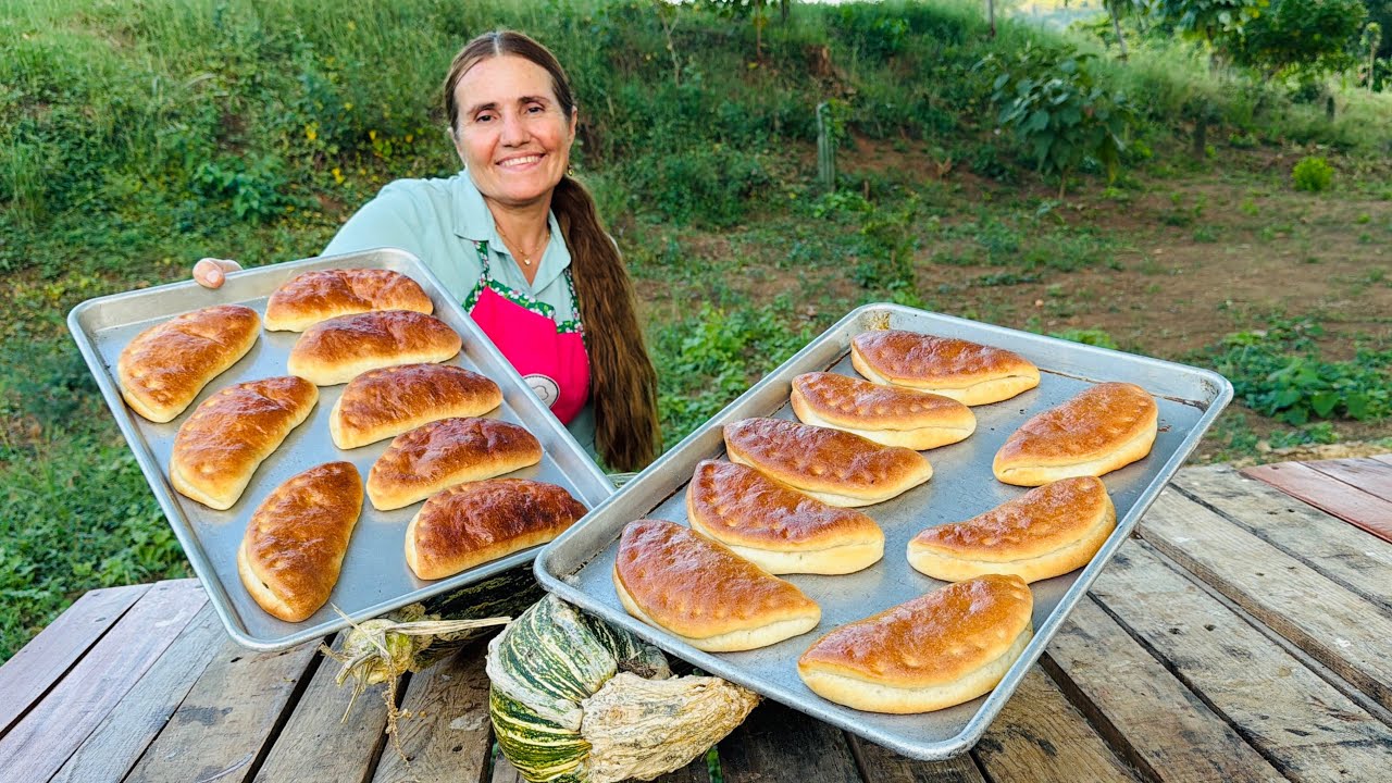 Cómo hacer EMPANADAS rellenas de Colache de Calabaza!! 