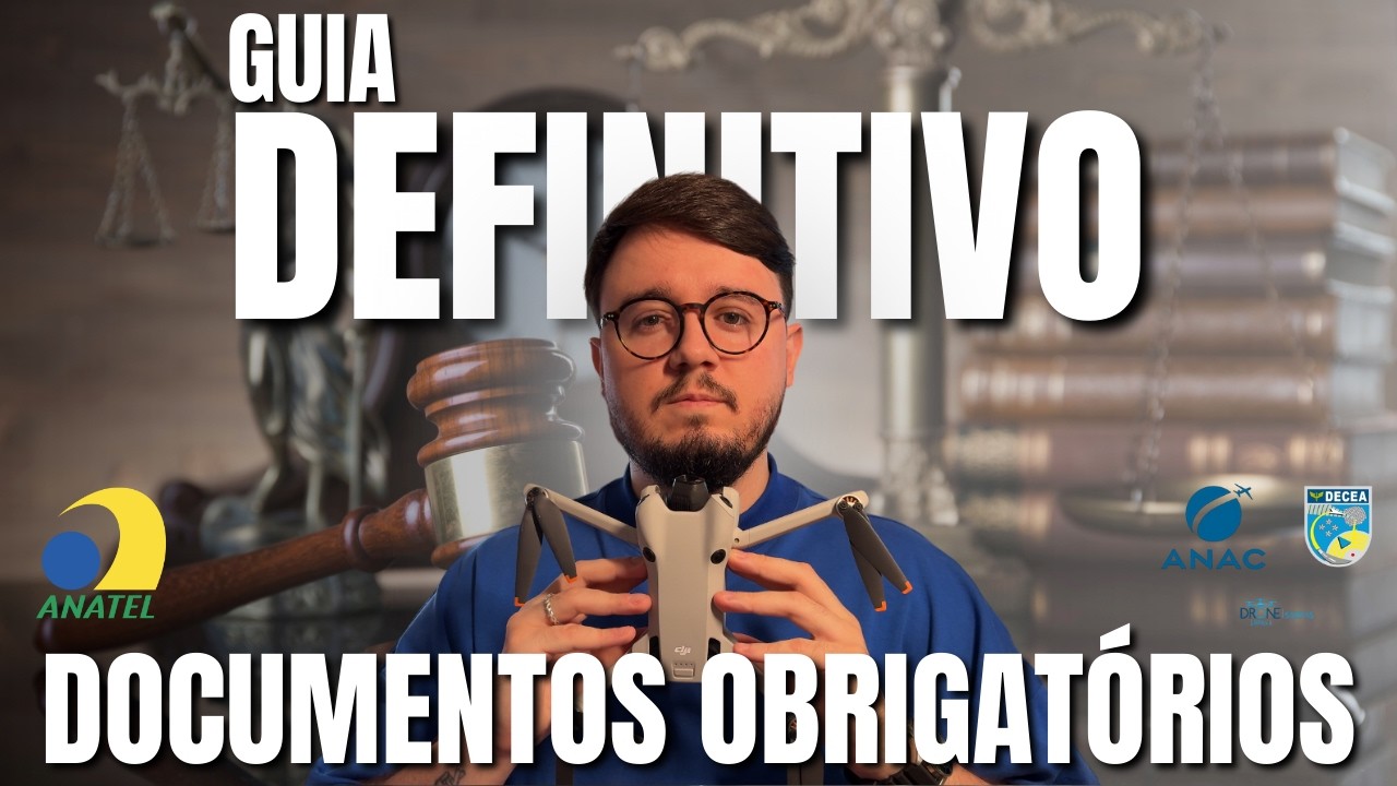 Documentos OBRIGATÓRIOS para voar com Drone (em 2026)