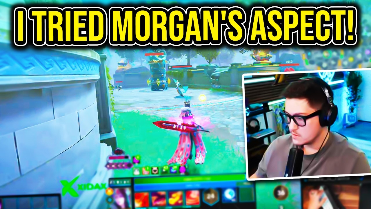 I TRIED MORGAN LE FAY'S ASPECT AND IT IS CRACKED!
