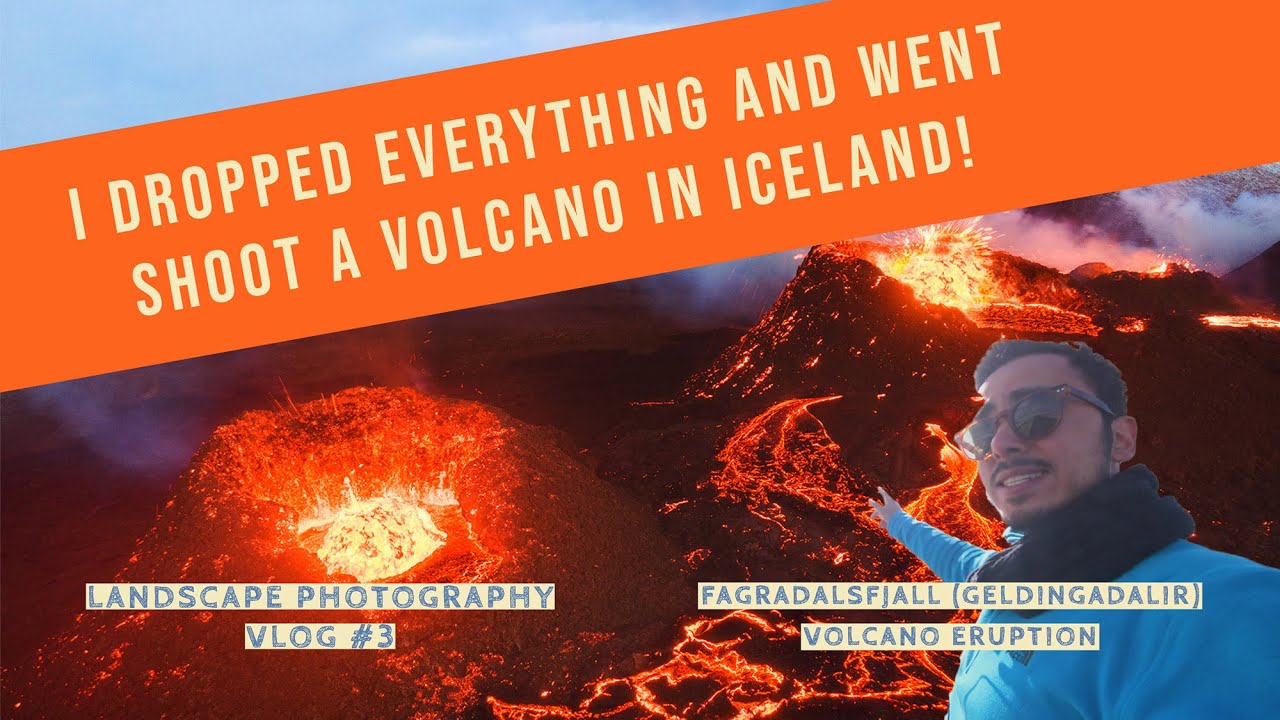 I Dropped Everything & Went to Shoot a VOLCANO in ICELAND! - [SUB ENG/ITA] - Fagradalsfjall, Iceland