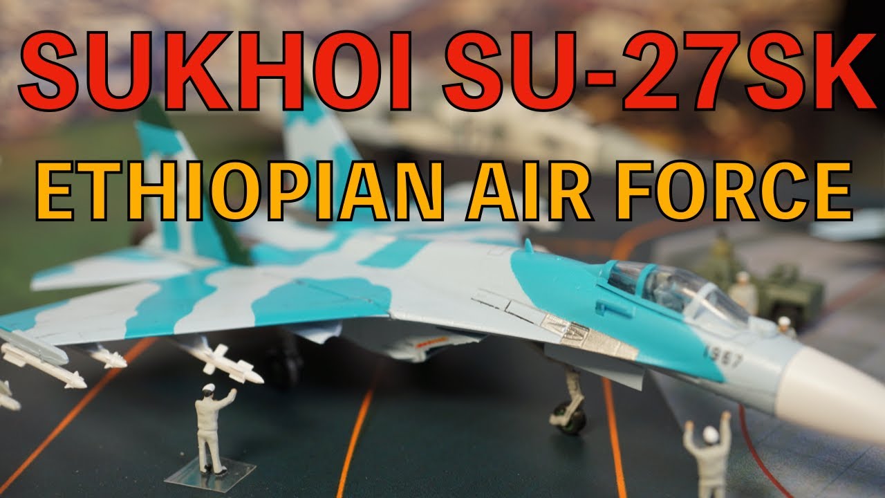 1/144 ETHIOPIAN AIR FORCE Fighter.SUKHOI Su-27SK.made by F-toys.エフトイズ　スホーイ　フランカー　エチオピア空軍#scalemodel